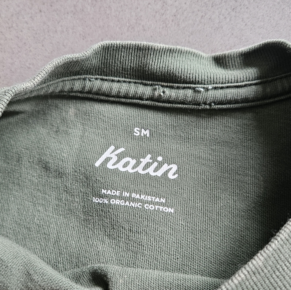 Katin Organic Cotton Tee in Olive - Picture 3 of 4